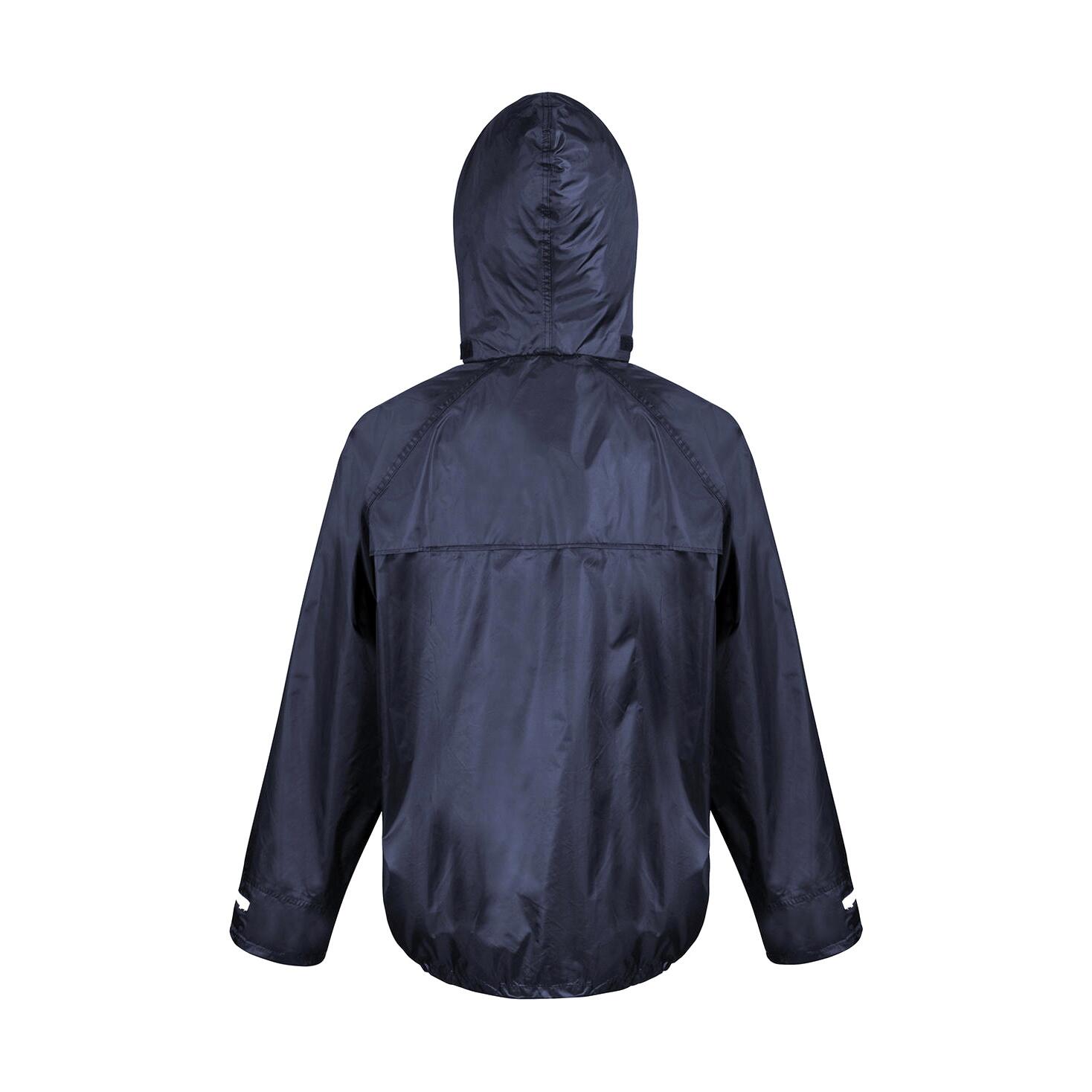 Mens Core Stormdri Rain Over Jacket (Navy Blue) 3/4