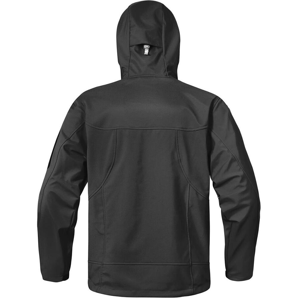 Mens Premium Epsilon H2xtreme Water Resistant Breathable Jacket (Black) 2/3