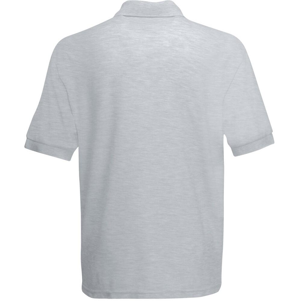 6535 Piqué PoloShirt, Kurzarm Herren Hellgrau 2/2