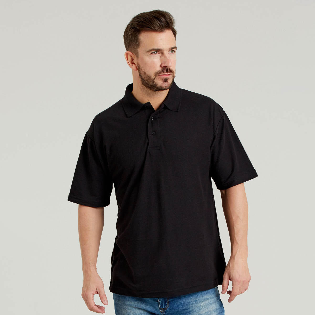 Polo Adulte (Noir) 2/2