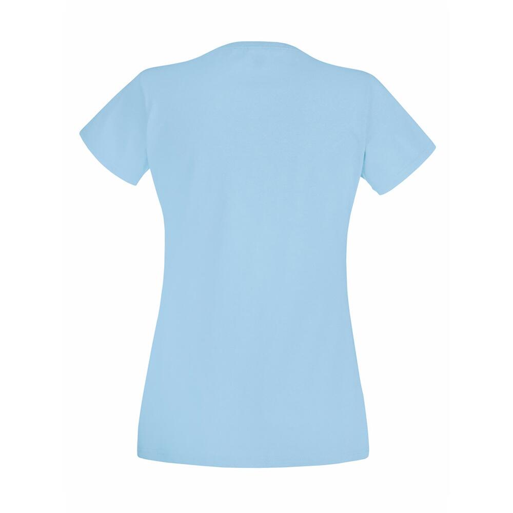 LadyFit TShirt Damen Himmelblau 2/2