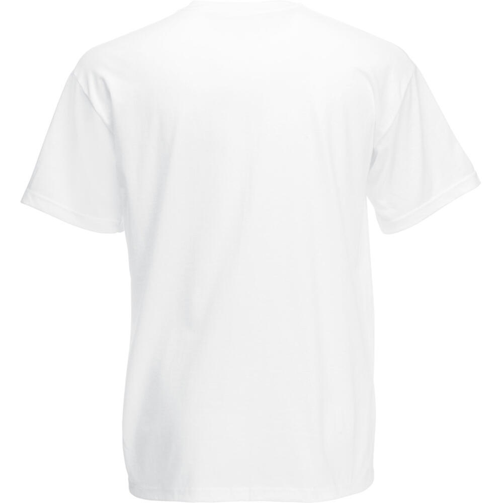 Heavy Weight TShirt für Männer Herren Weiß 3/4