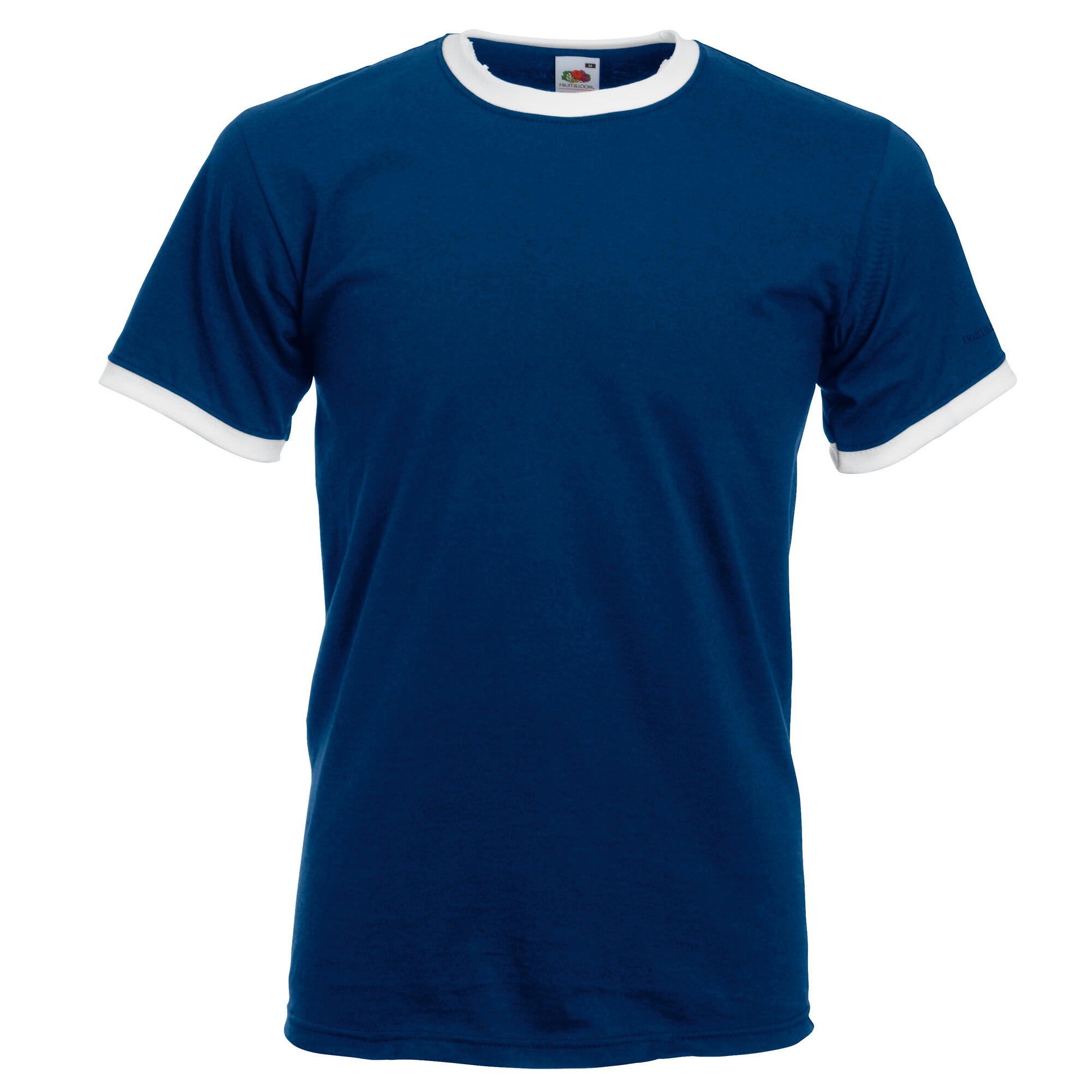 navy blue / white