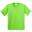 TShirt mit Rundhalsausschnitt, kurzärmlig Kinder Limettengrün