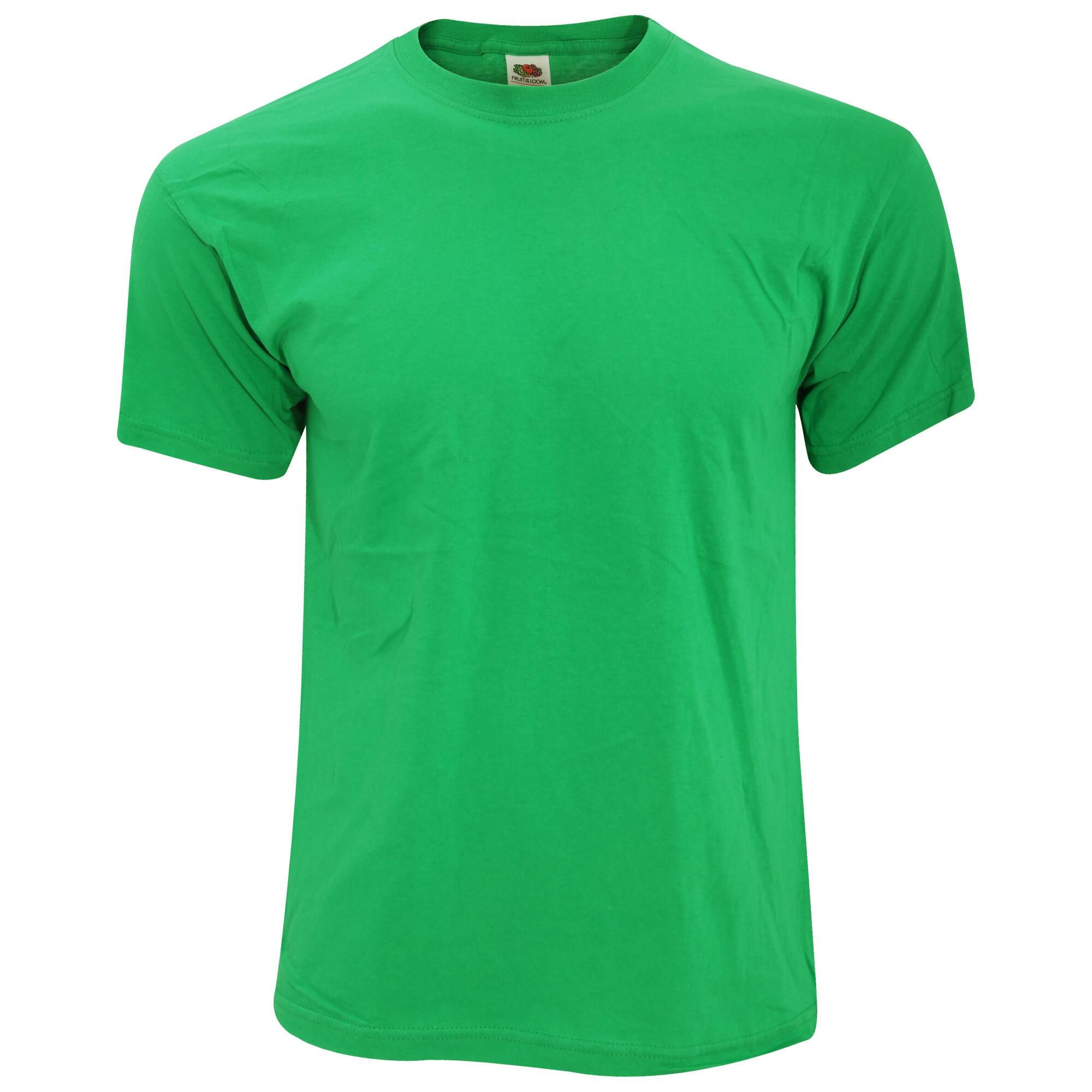 FRUIT OF THE LOOM Mens Original TShirt (Kelly Green)