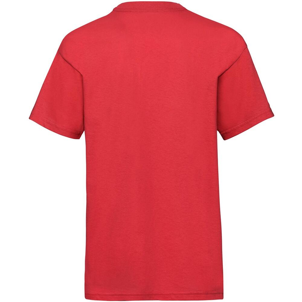 Childrens/Kids Valueweight TShirt (Red) 2/2