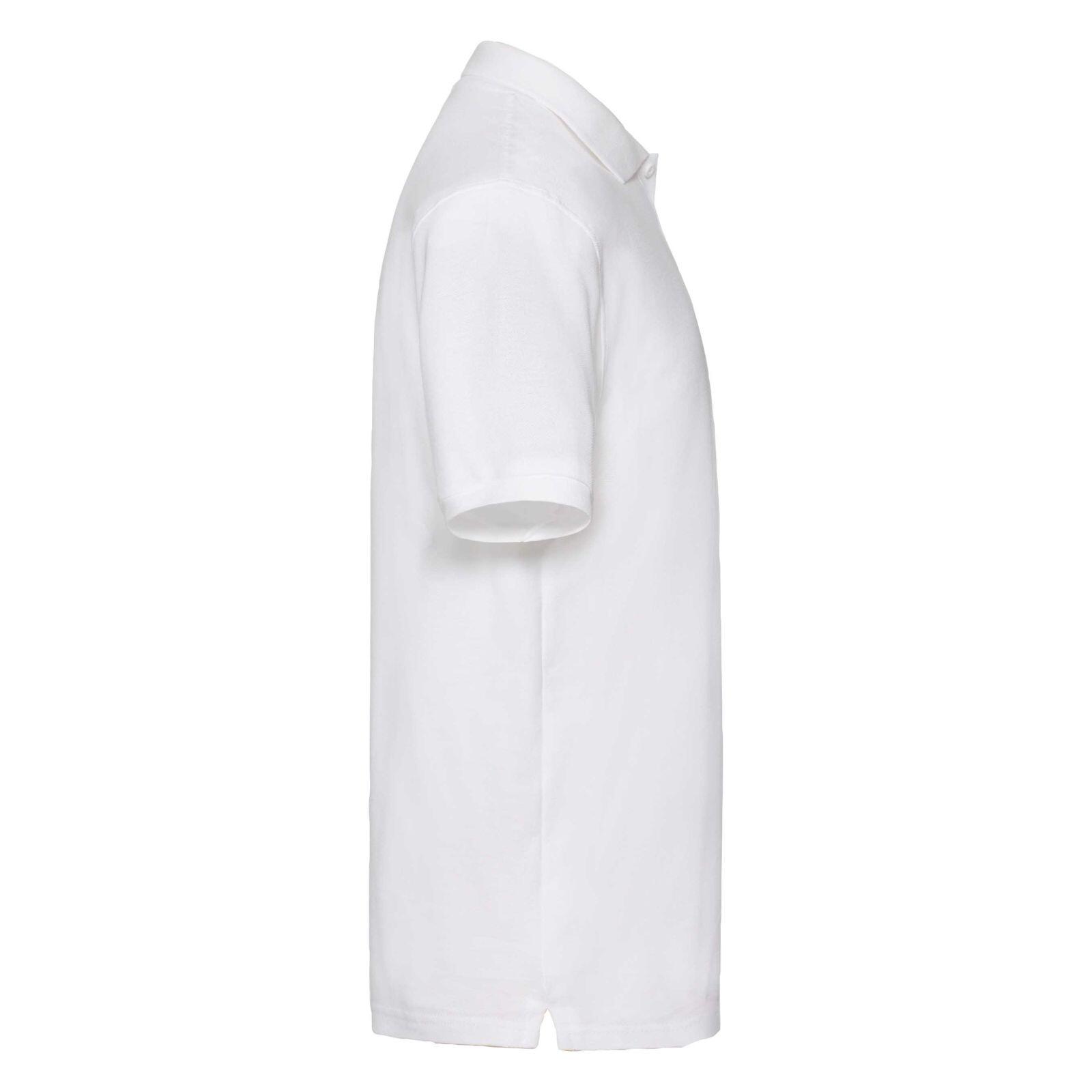 Premium PoloShirt, Kurzarm Herren Weiß 3/3