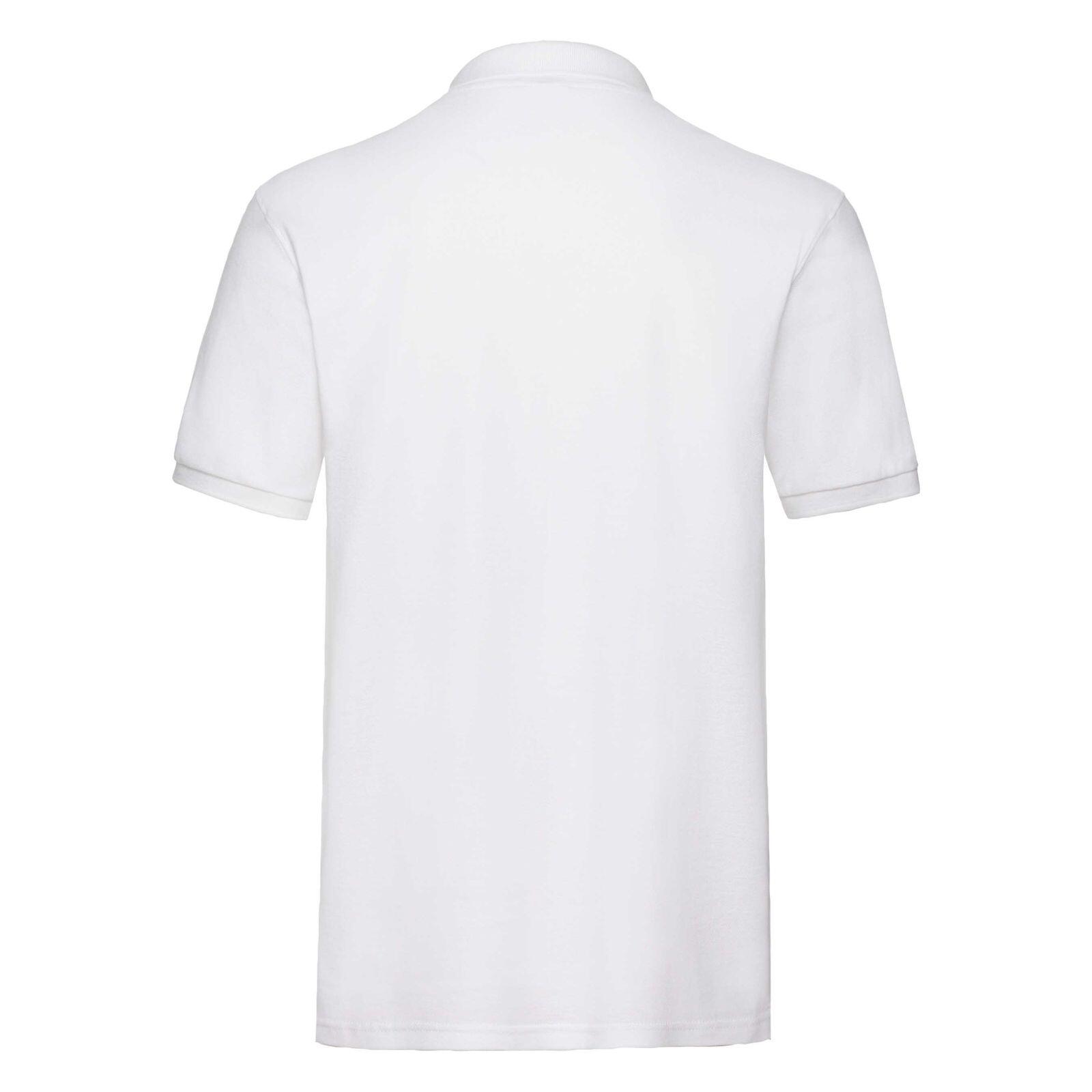 Premium PoloShirt, Kurzarm Herren Weiß 2/3