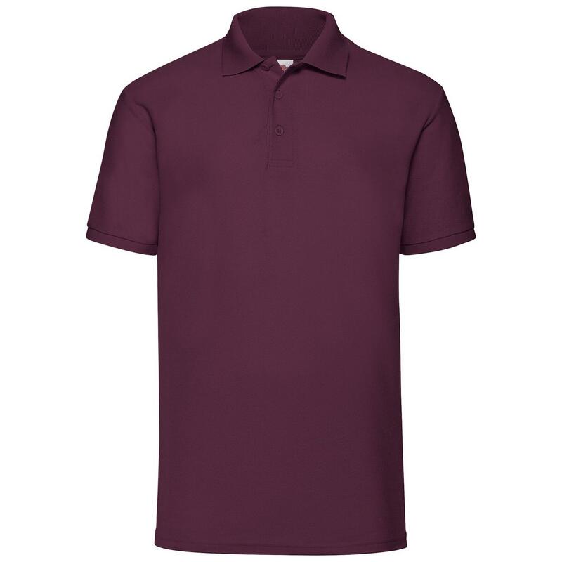 Polo Shirt, Kurzarm (2 StückPackung) Kinder Burgunder