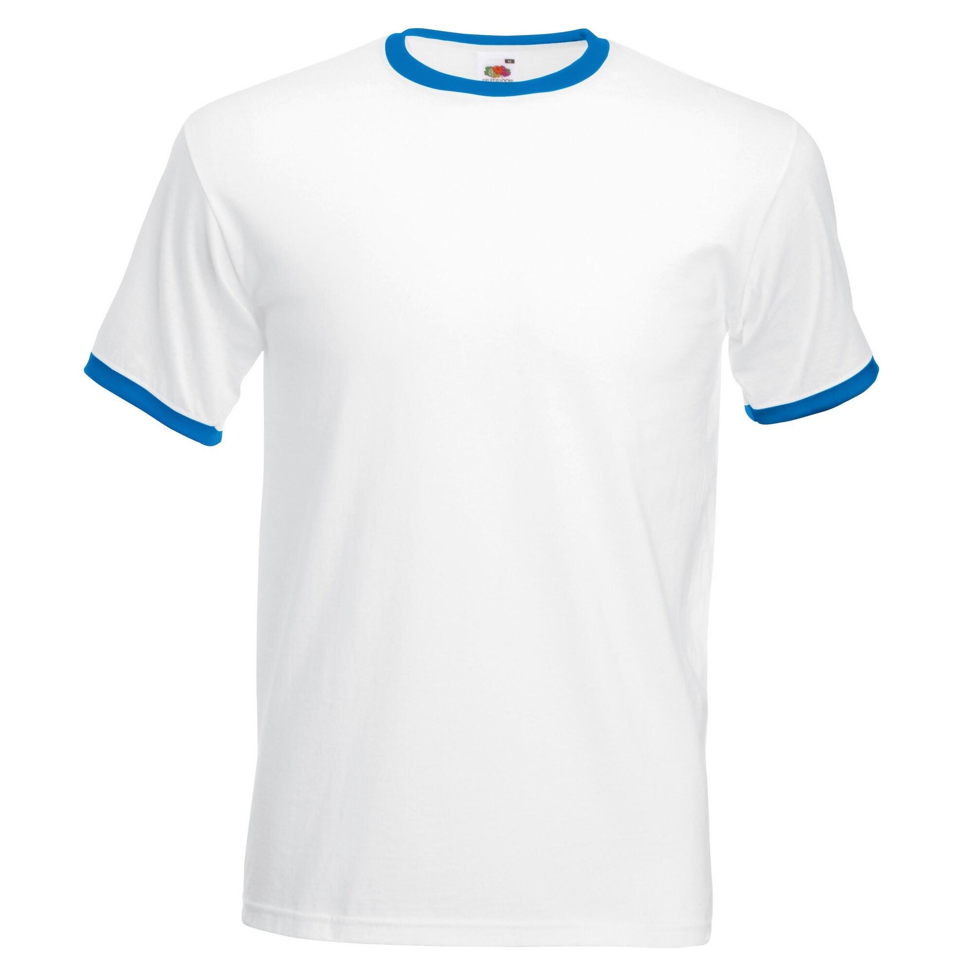 white / royal blue