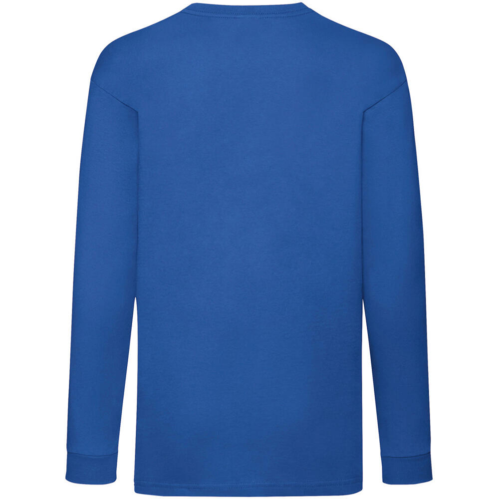Childrens/Kids Long Sleeve TShirt (Royal) 2/2