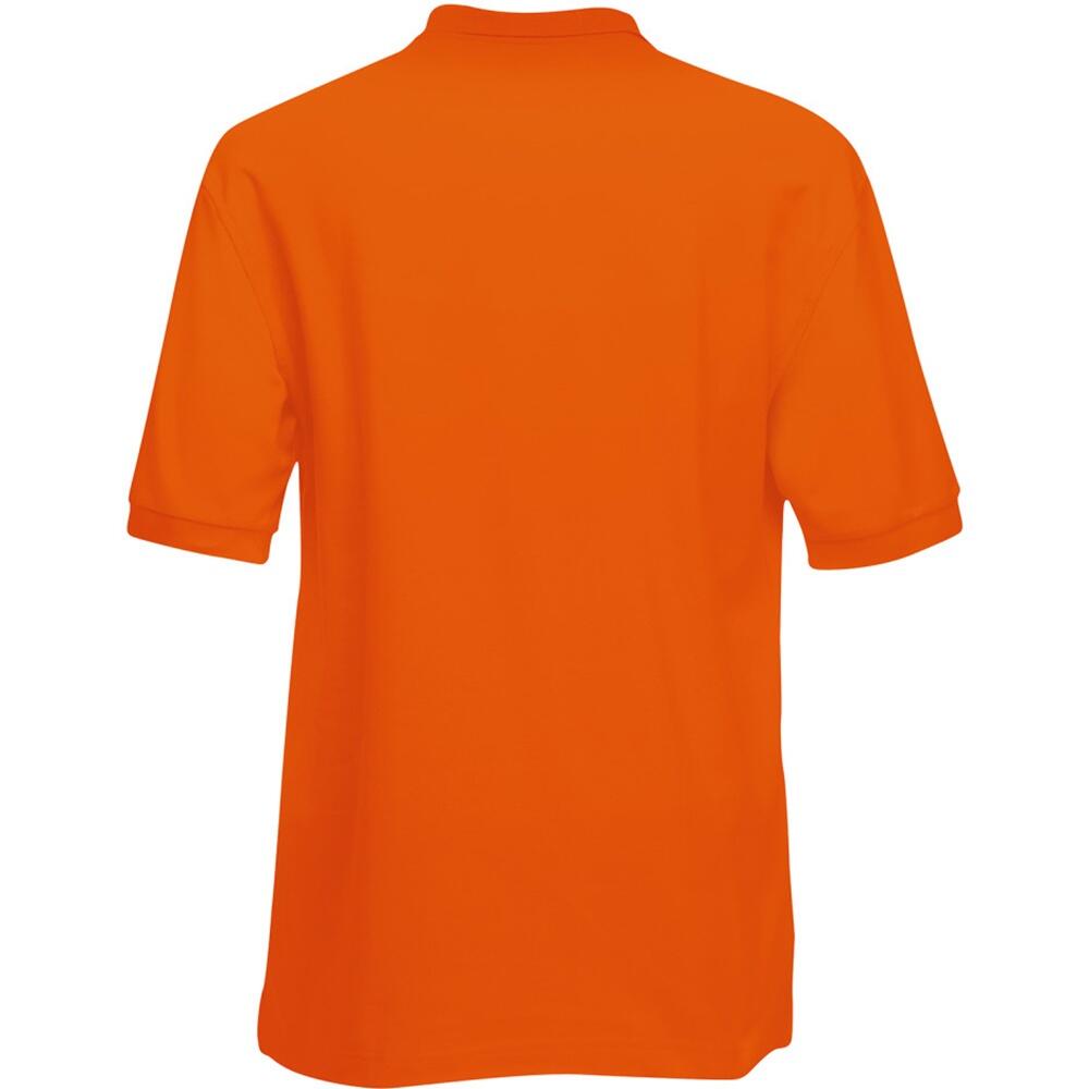 6535 Piqué PoloShirt, Kurzarm Herren Orange 3/3