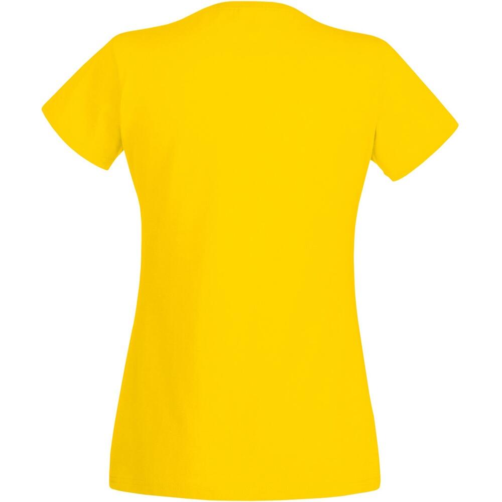 LadyFit TShirt Damen Gelb 2/2