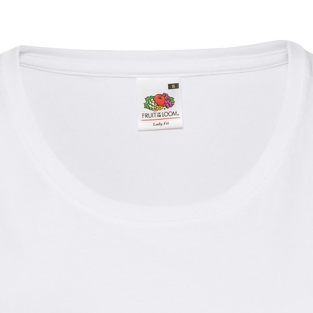 Tshirt Manches Courtes Femme (Blanc) 4/4
