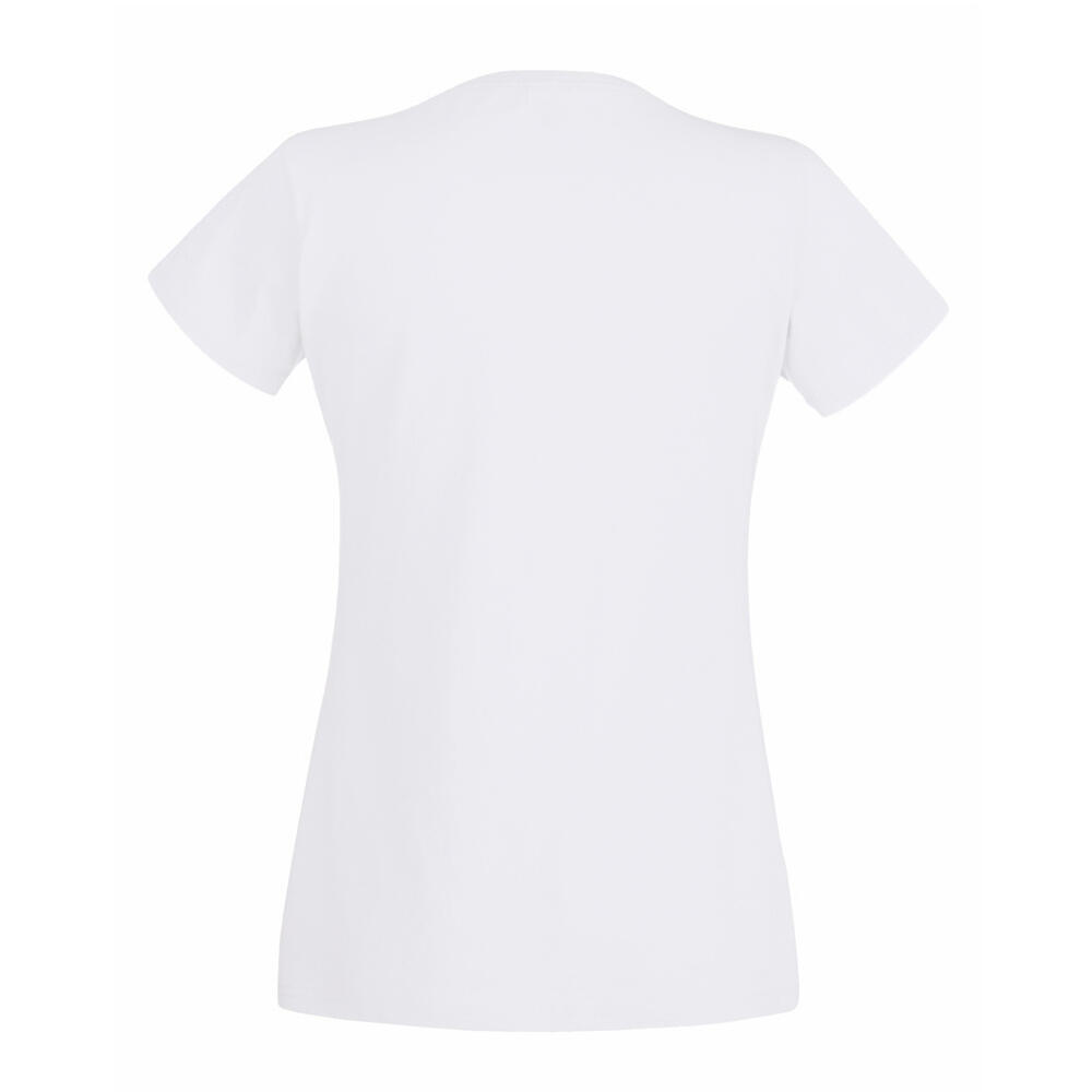 Tshirt Manches Courtes Femme (Blanc) 3/4
