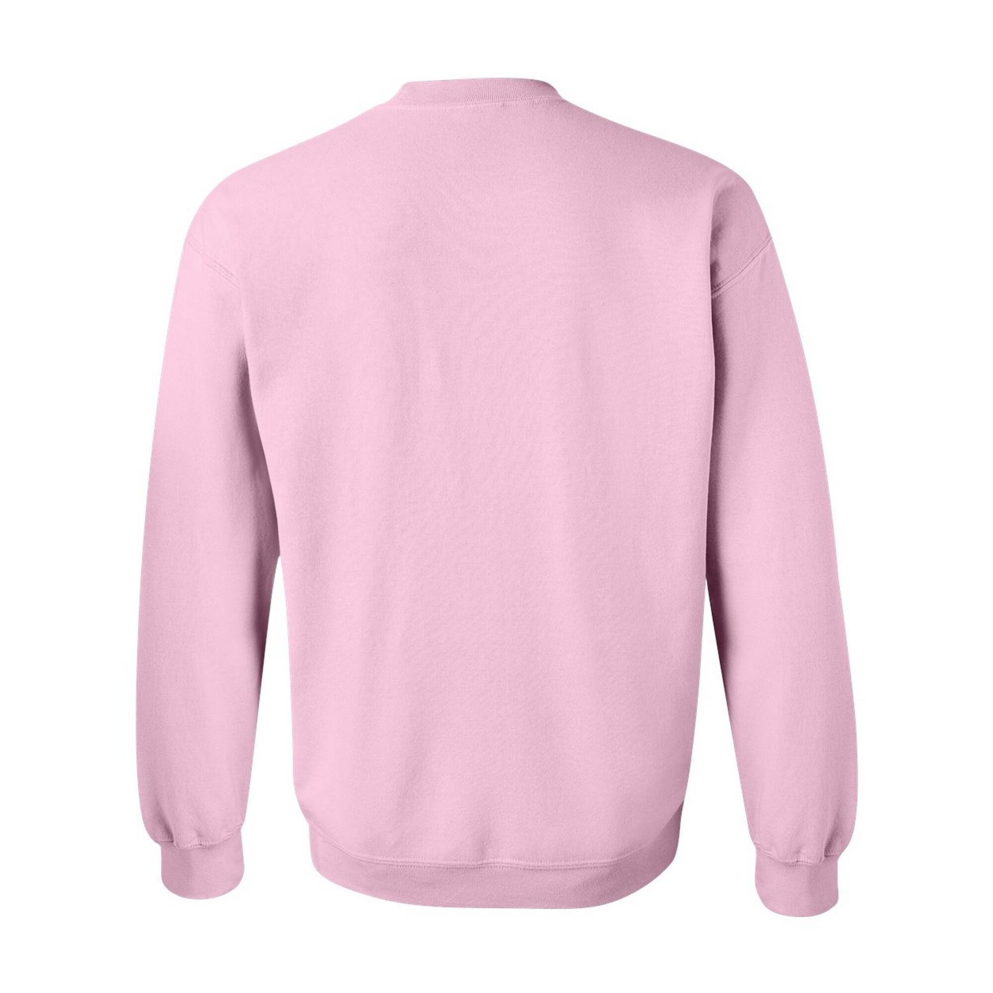 Heavy Blend Unisex Sweatshirt mit Rundhalsausschnitt Damen und Herren Hellrosa 2/2