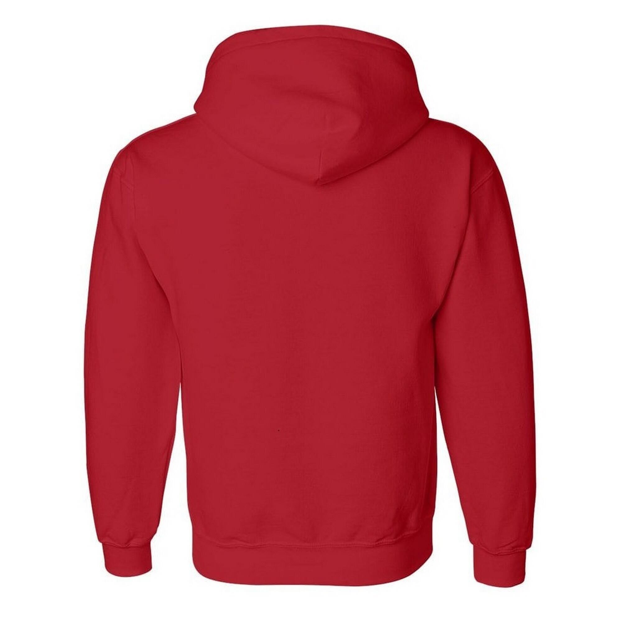 Felpa Con Cappuccio Uomo Gildan Rosso 2/2