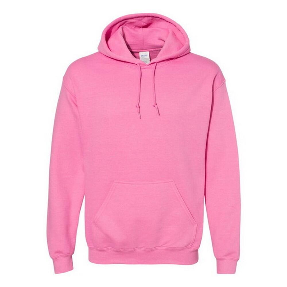 GILDAN Heavy Blend Adult Unisex Hooded Sweatshirt / Hoodie (Azalea)
