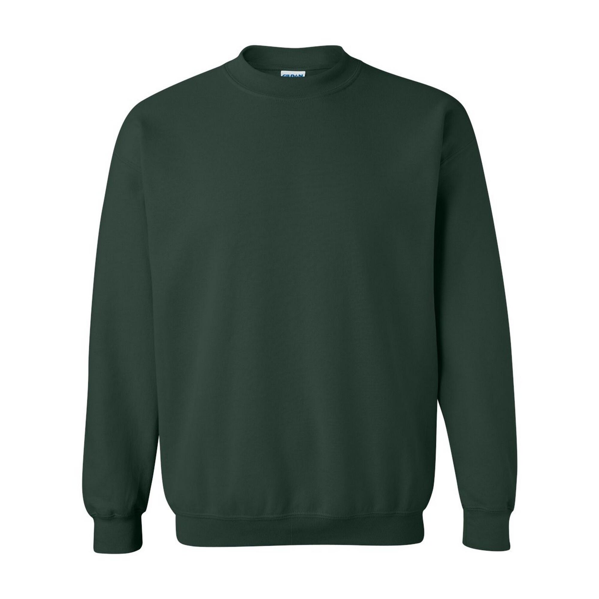 GILDAN Heavy Blend Unisex Adult Crewneck Sweatshirt (Forest Green)