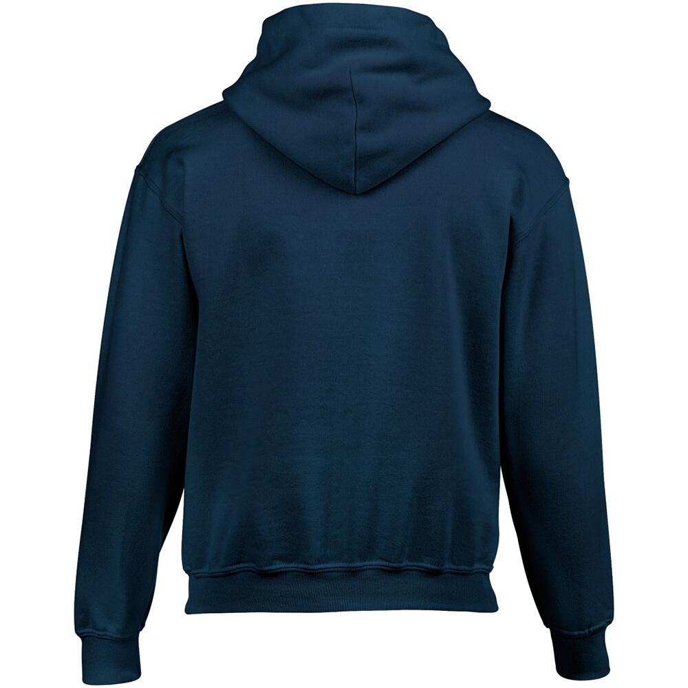 Felpa Con Cappuccio Unisex/Bambini Gildan Blu Navy 2/2