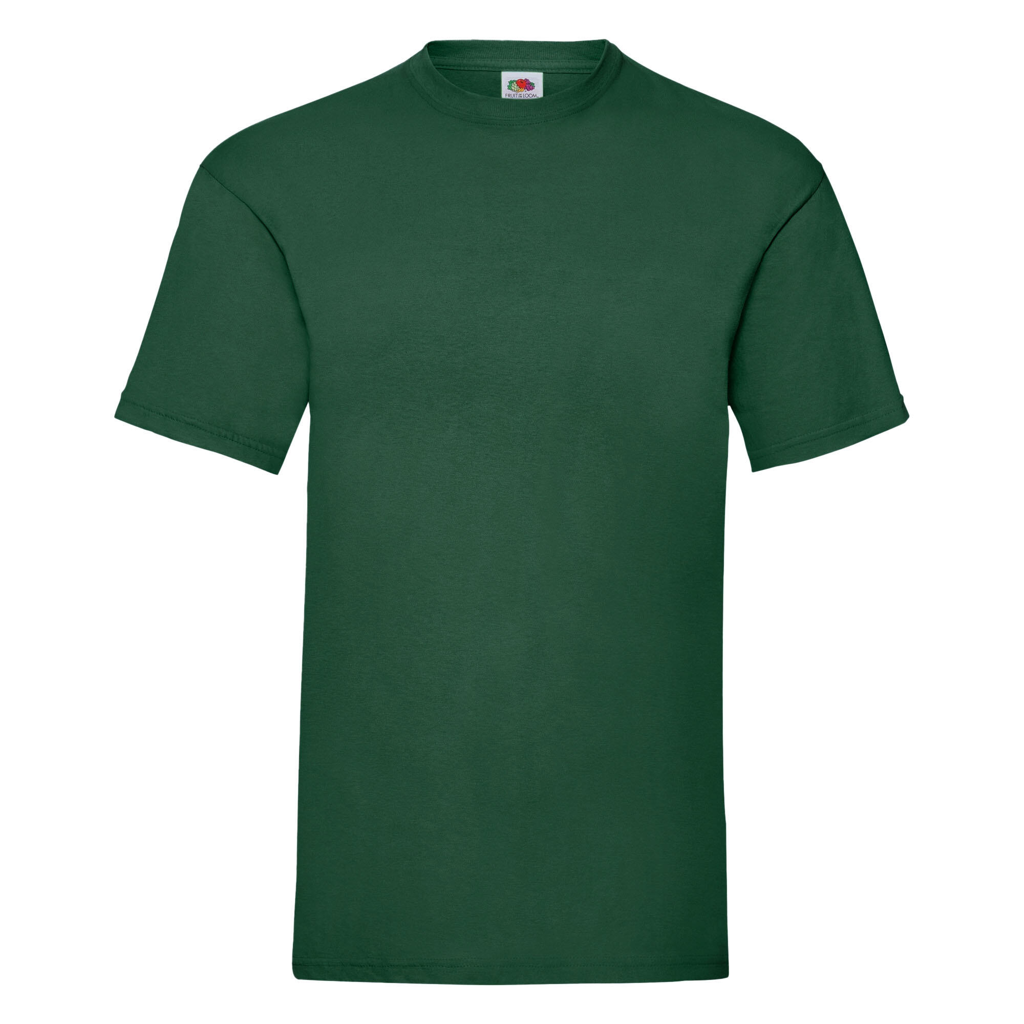 FRUIT OF THE LOOM Mens Valueweight Short Sleeve TShirt (Bottle Green)