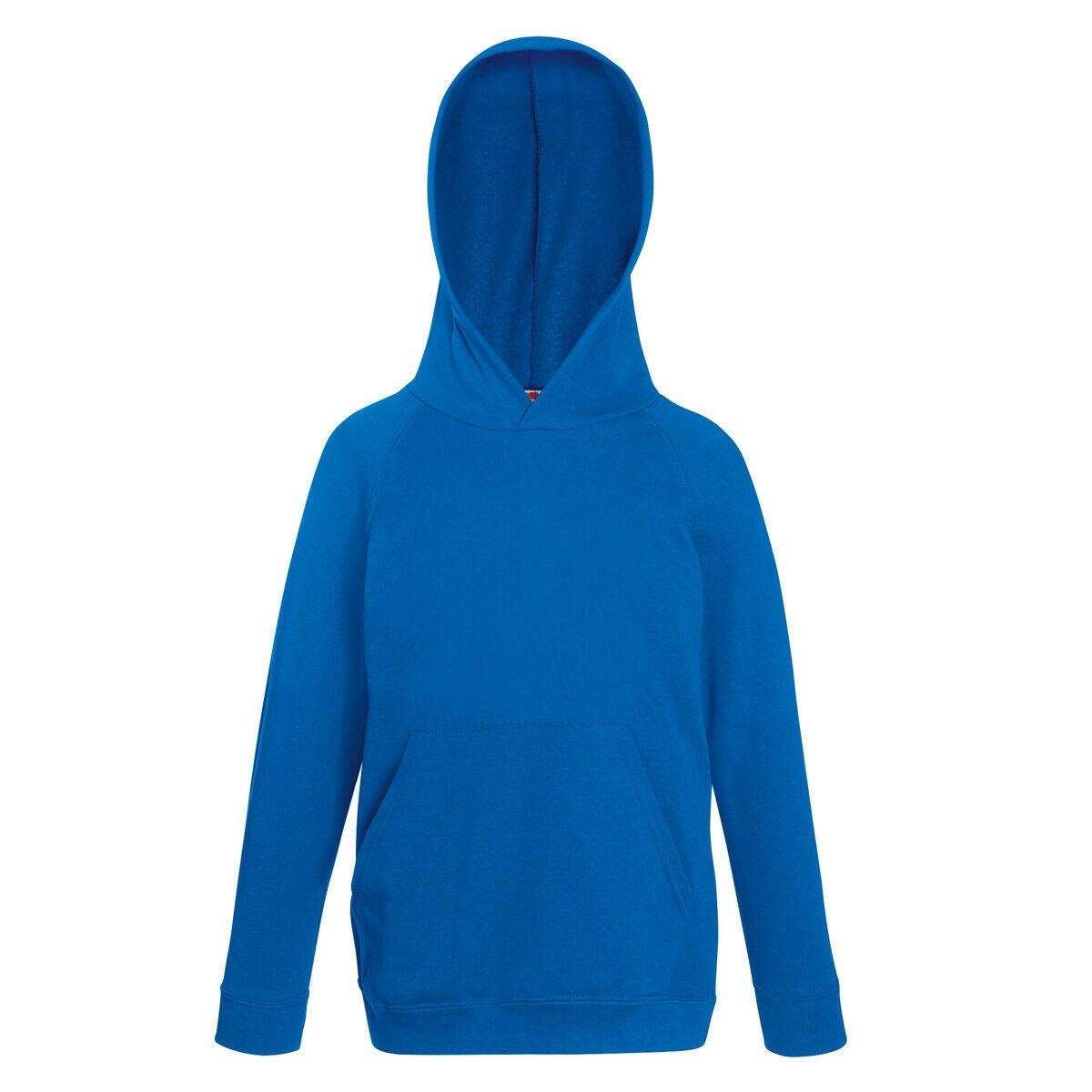 Kapuzen Pullover Kinder Königsblau 3/3