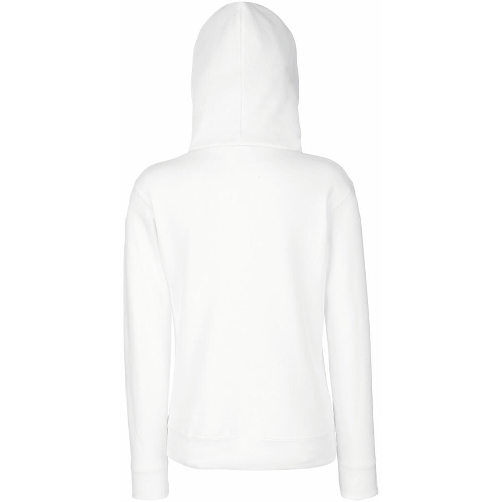 Lady Fit Pullover mit Kapuze Damen Weiß 2/2