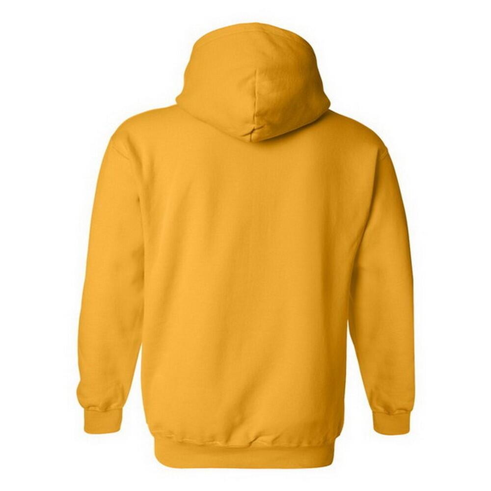 Felpa Con Cappuccio Uomo Gildan Giallo Oro 2/3