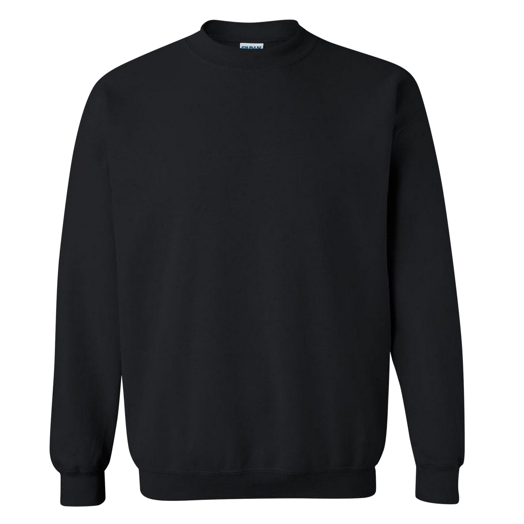 Childrens Unisex Heavy Blend Crewneck Sweatshirt (Black) 2/4
