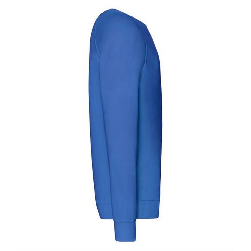 Mens Lightweight Raglan Sweatshirt (240 GSM) (Royal) 2/2