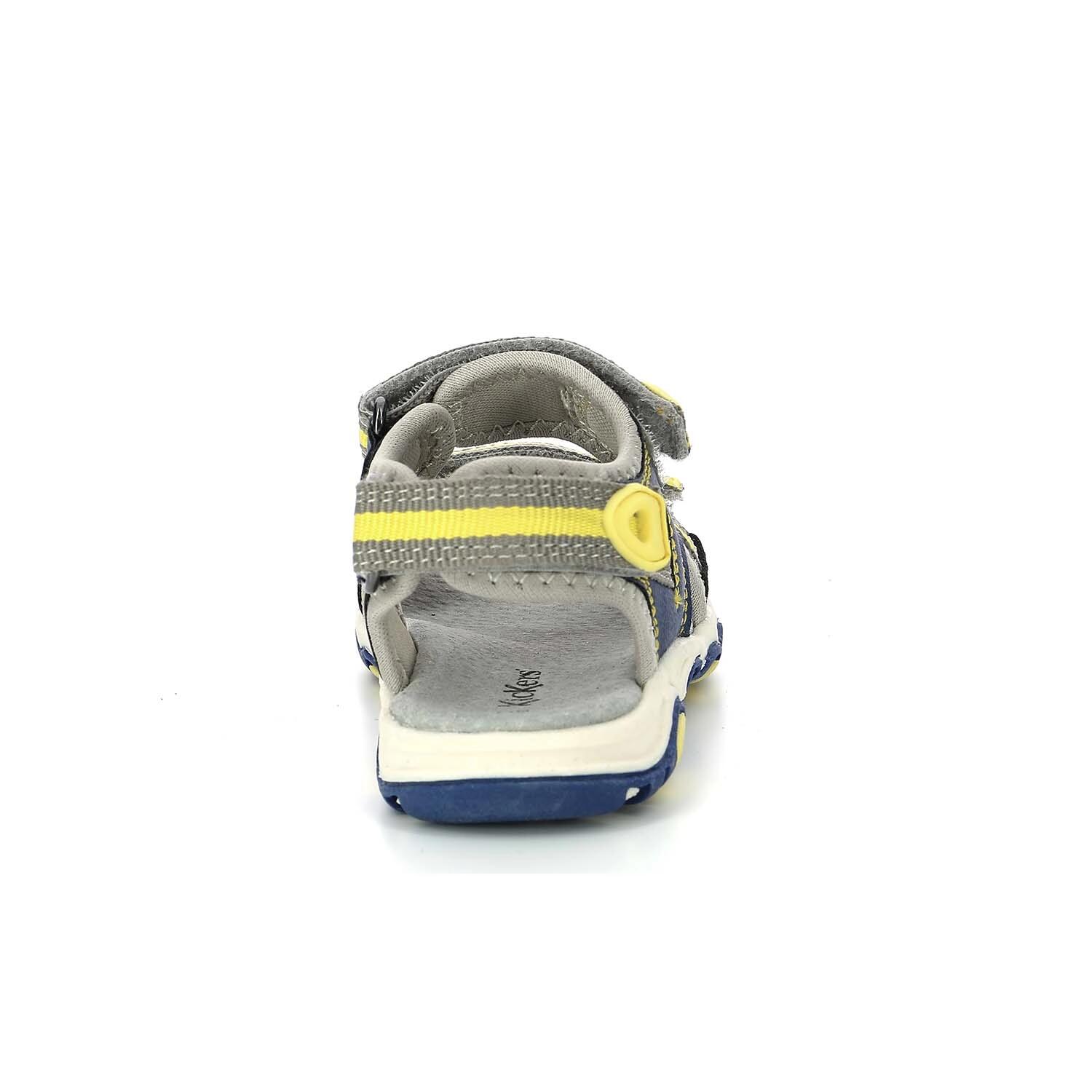 Sandały dziecięce Kickers KIWI MARINE JAUNE 3/5