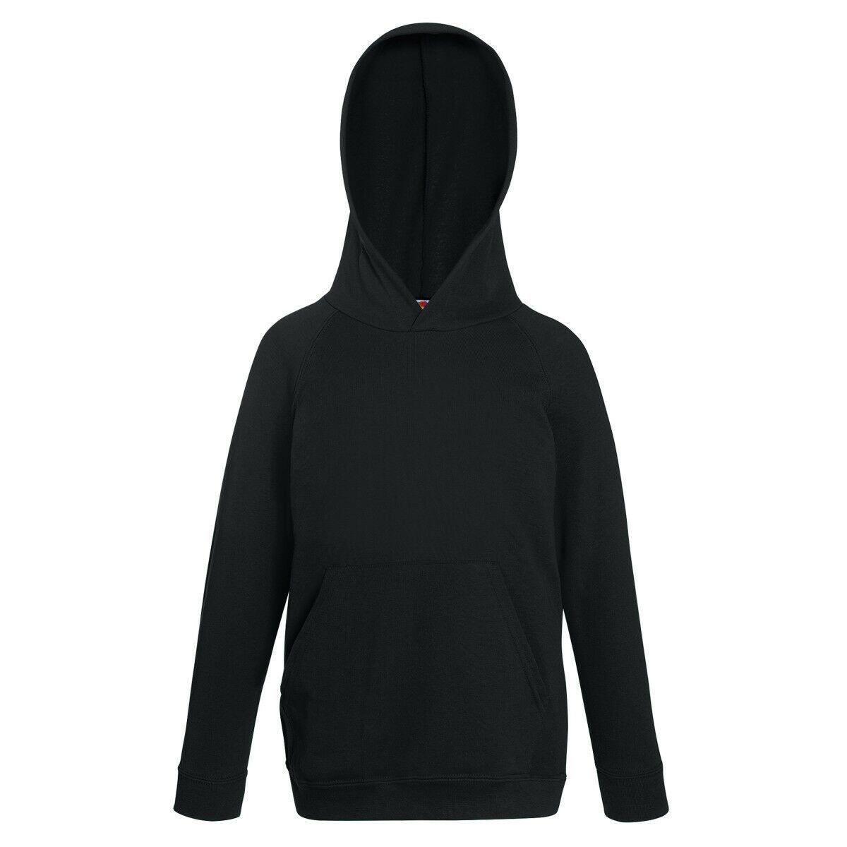 Kapuzen Pullover Kinder Schwarz 2/2