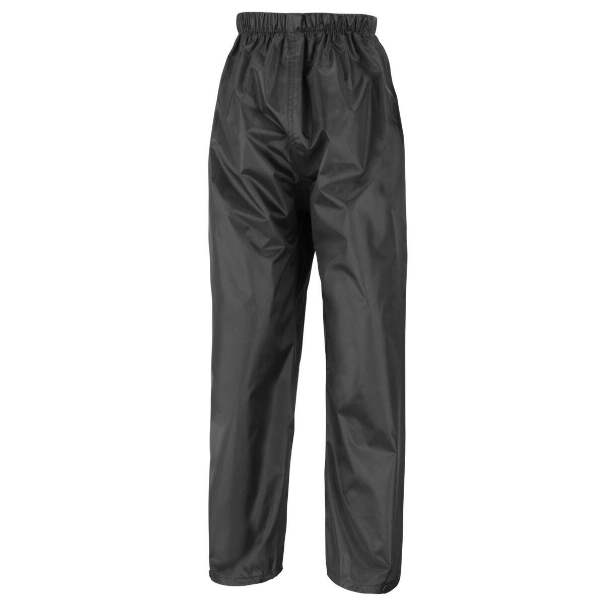 Regenhose Überhose Herren Schwarz 2/3