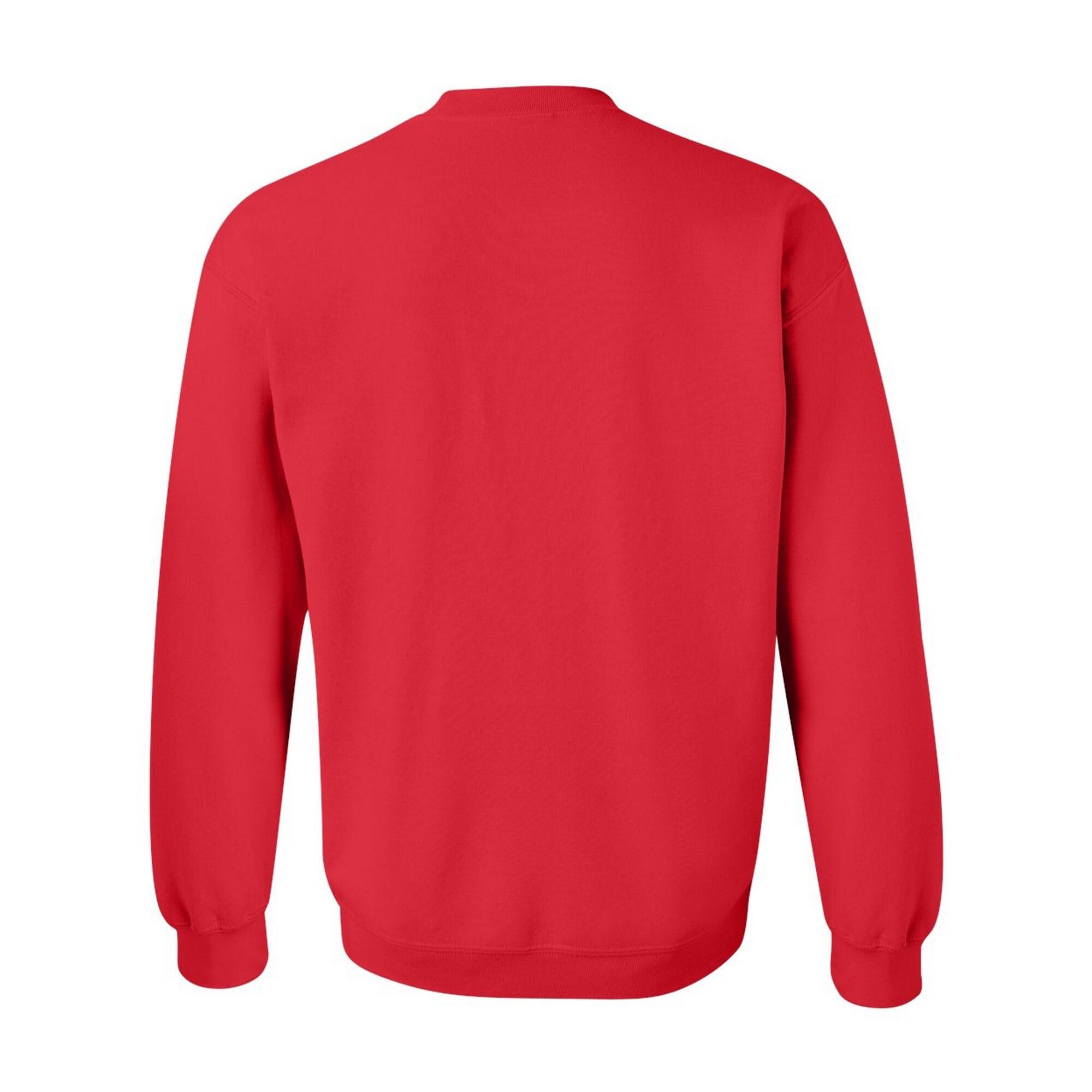 Felpa Sportiva Unisex Gildan Rosso 2/2