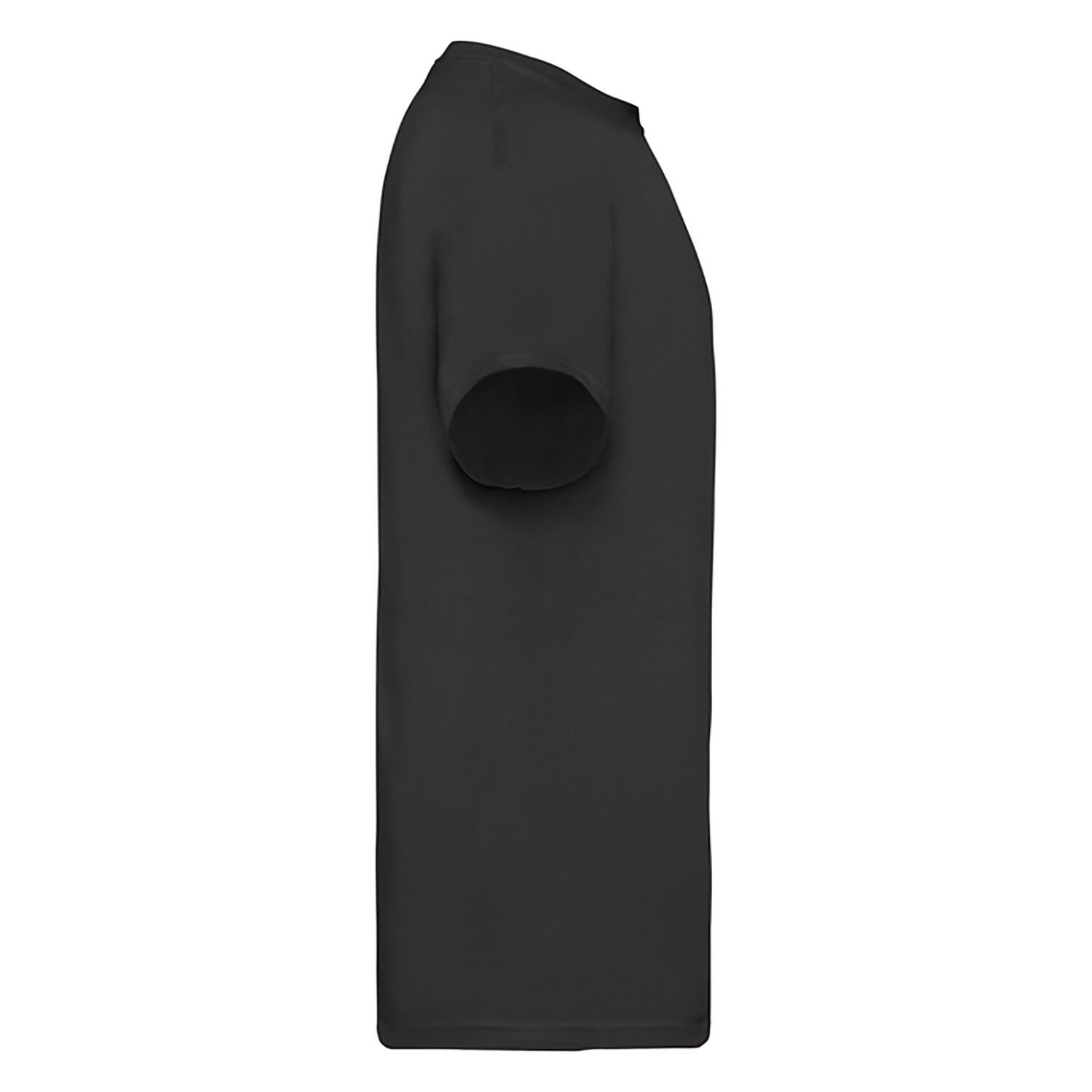 Super Premium Kurzarm TShirt Herren Schwarz 3/3