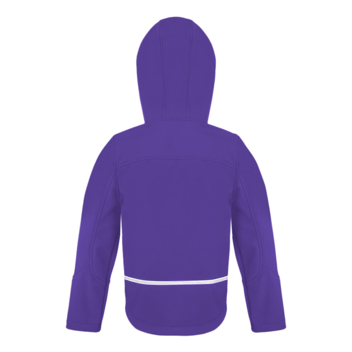Core Junior SoftshellJacke mit Kapuze Kinder Violett/Grau 2/3