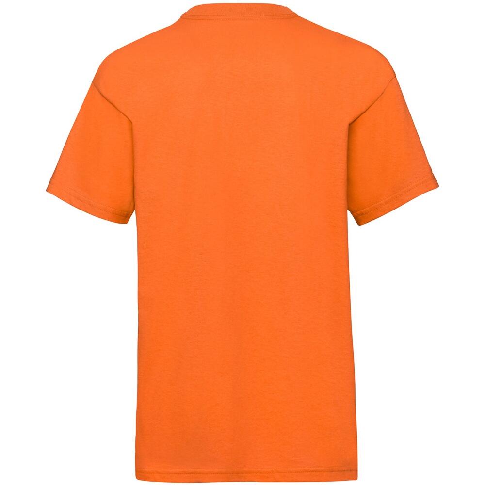 Maglietta Bambini Fruit Of The Loom Valueweight Arancio 2/2