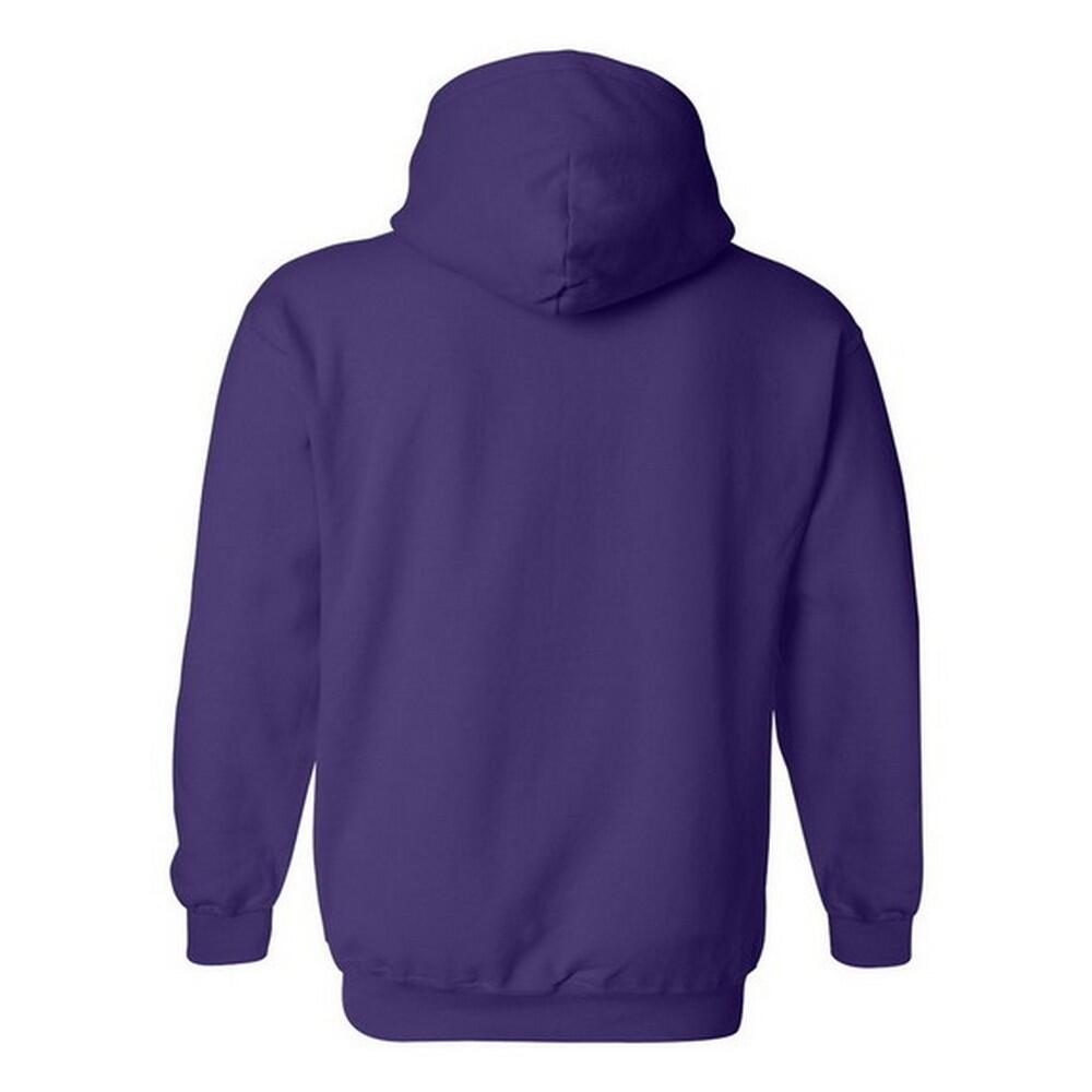 Sweatshirt À Capuche Unisexe (Violet Foncé) 2/3