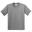 TShirt mit Rundhalsausschnitt, kurzärmlig Kinder Sportgrau