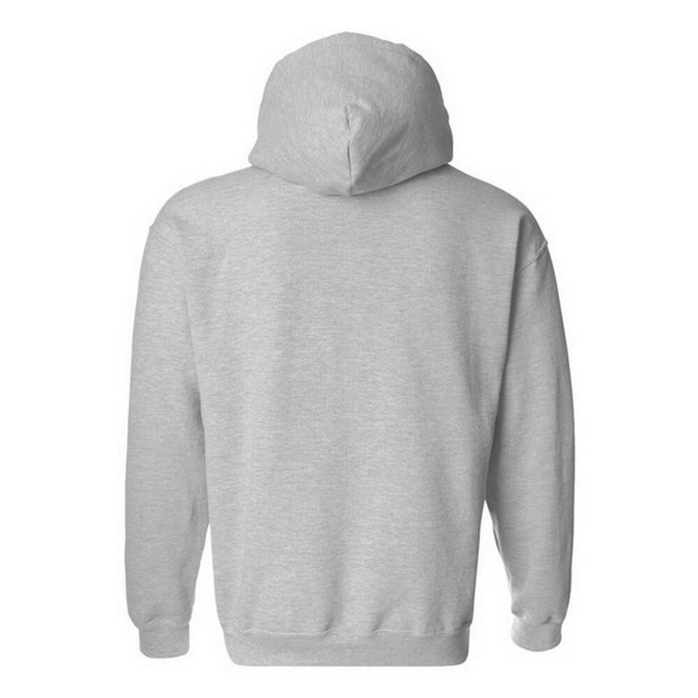 Sweatshirt À Capuche Unisexe (Gris Argent) 2/3
