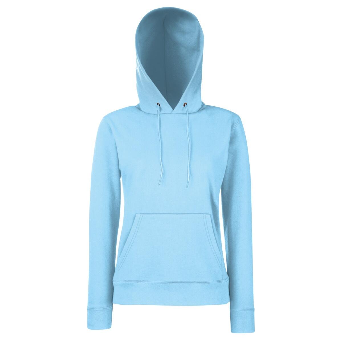 Lady Fit Pullover mit Kapuze Damen Himmelblau 3/3