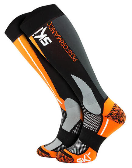 Kinder Dünn Lang Skisocken Comodo Kniehoch Stiefelsocken für Winter