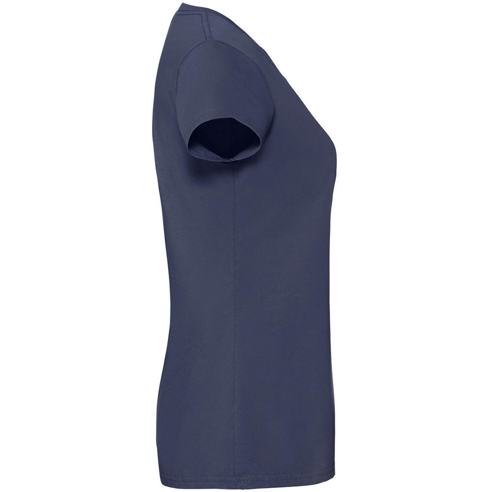 Womens/Ladies Ringspun Premium TShirt (Ultramarine) 3/3