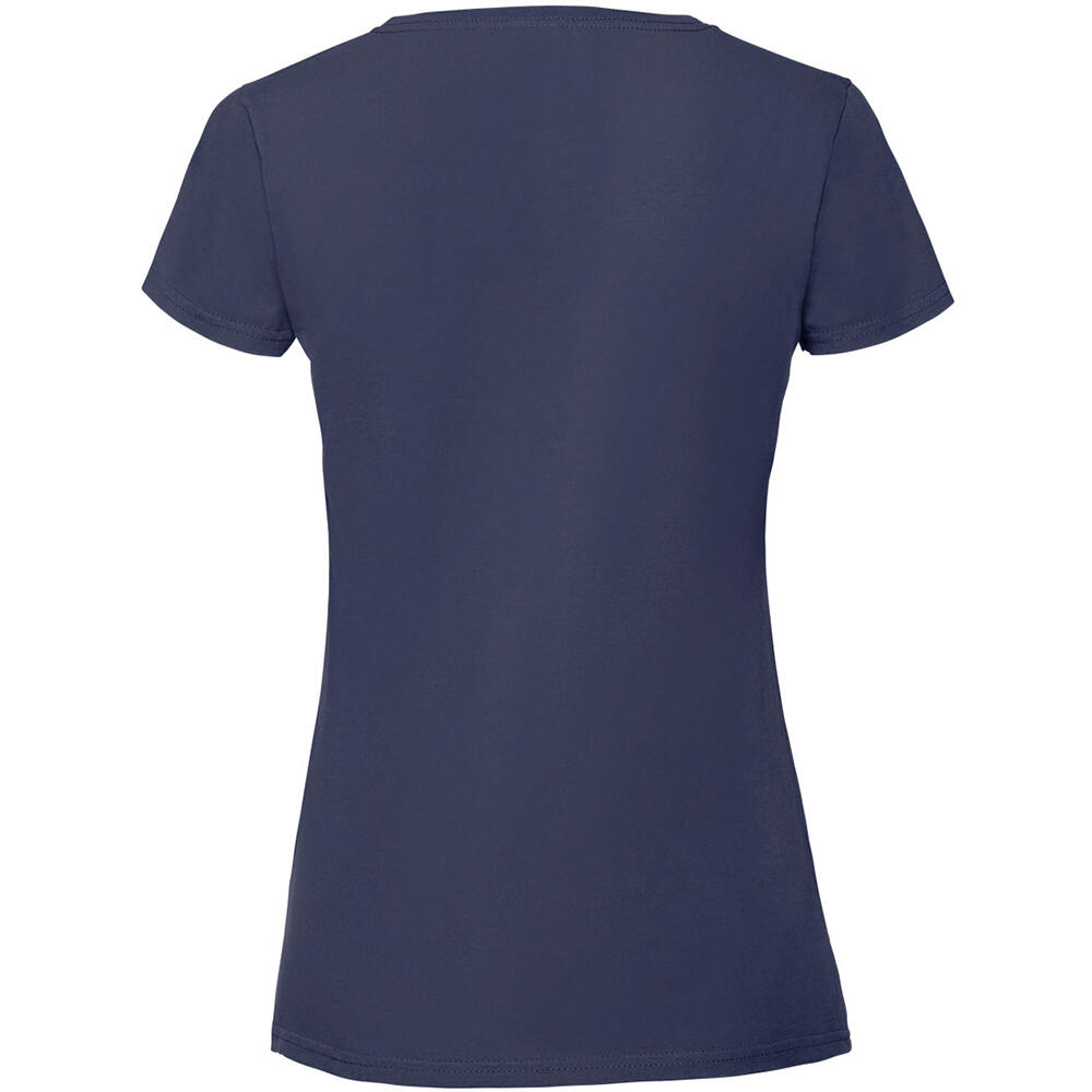 Womens/Ladies Ringspun Premium TShirt (Ultramarine) 2/3