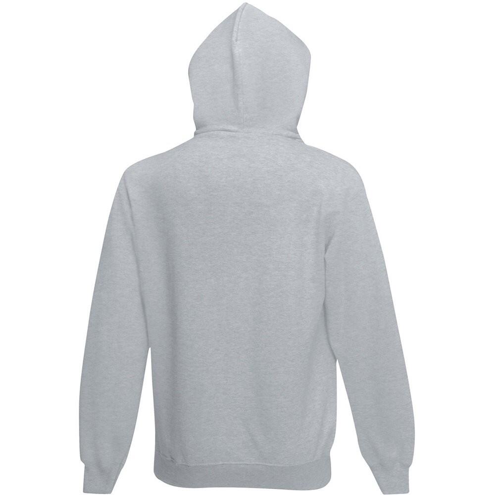 Kapuzenpullover Hoodie Kapuzensweater Herren Grau meliert 2/2