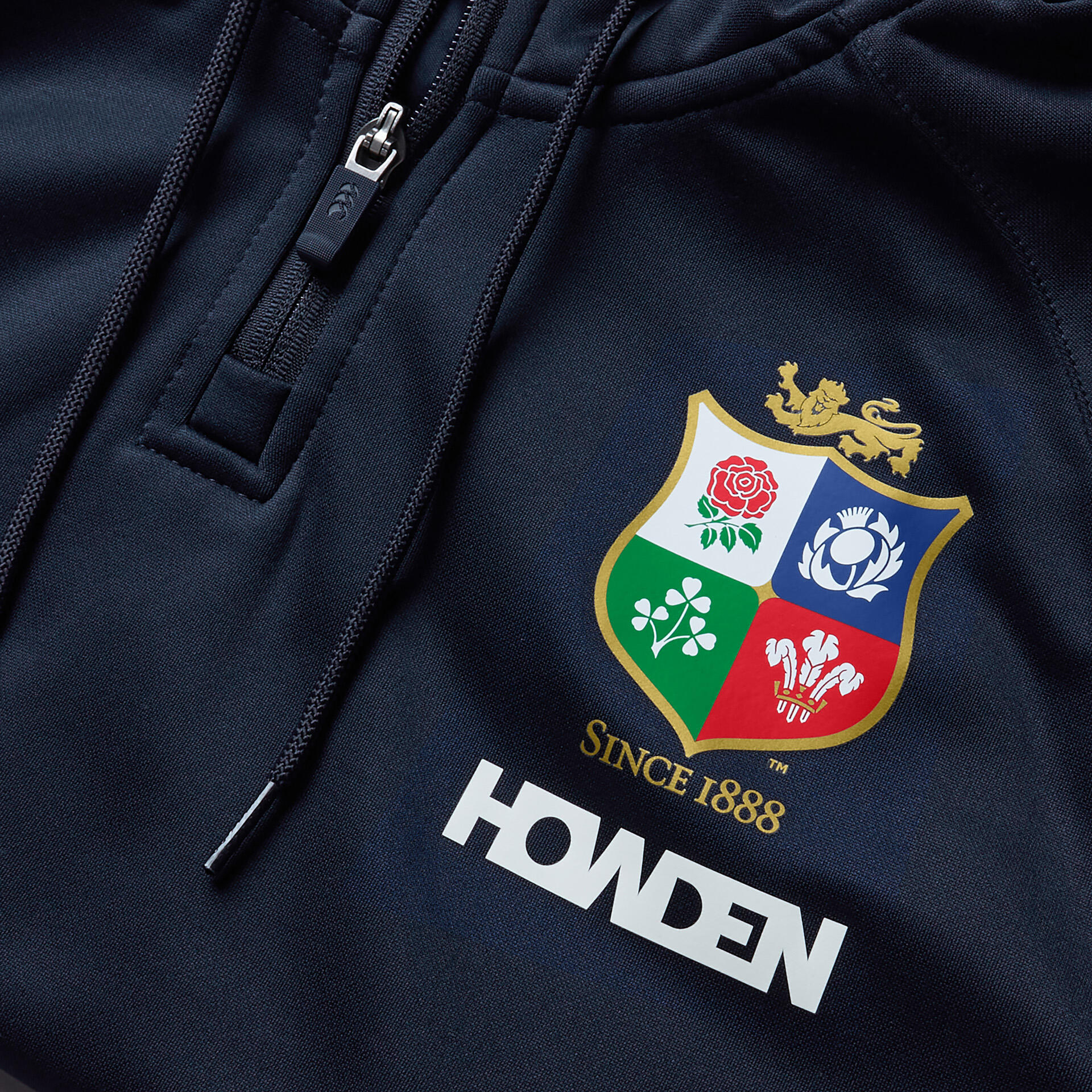 British & Irish Lions 2025 Mens Rugby ¼ Zip Hoodie | Decathlon