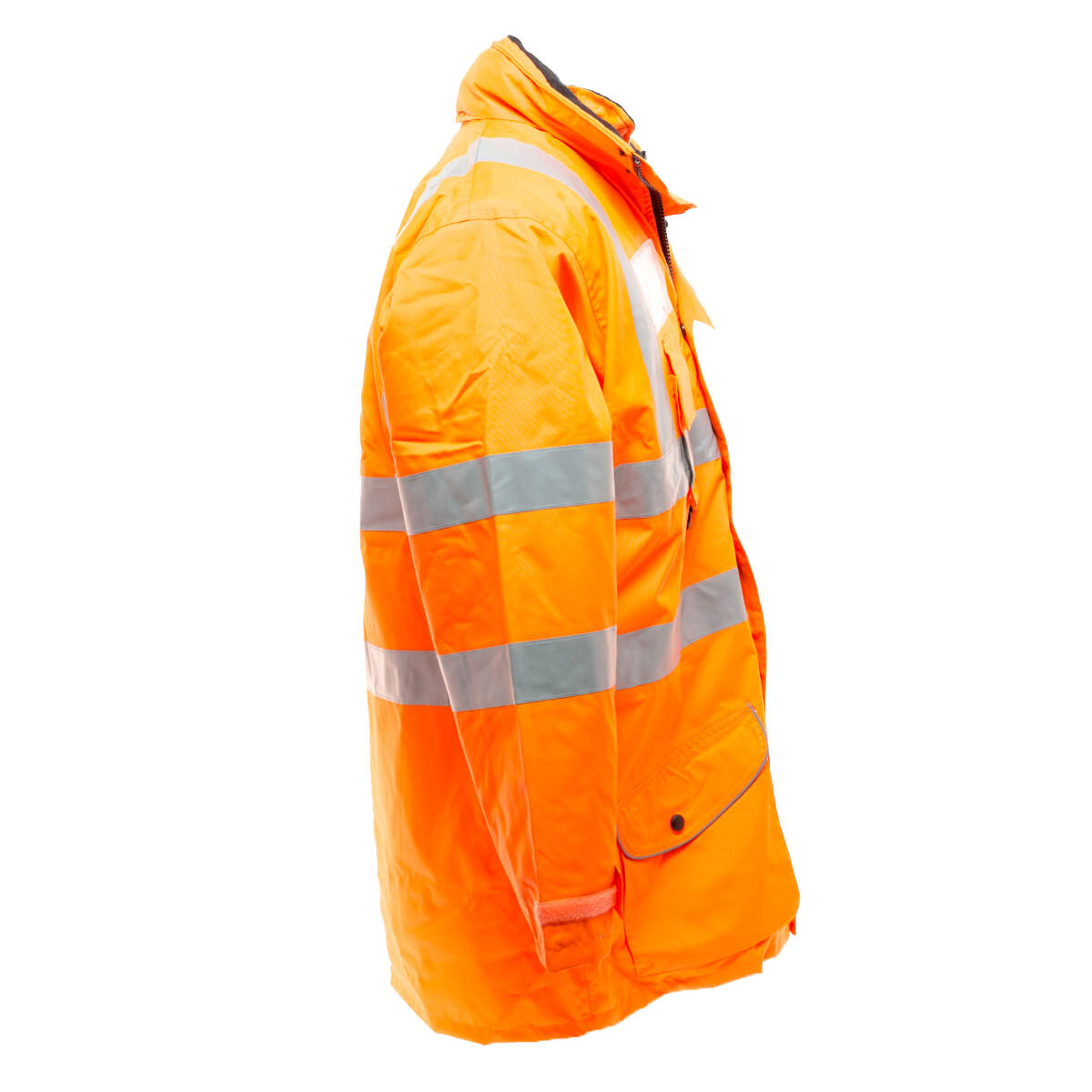 Hi Vis MultiFunction Breathable & Waterproof 7In1 Jacket (Pack Of 2) (Hi Vis 3/4