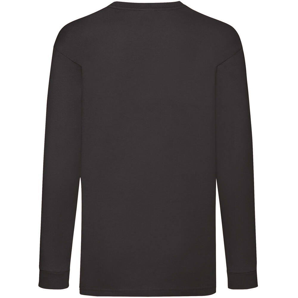 TShirt, langarm Kinder Dunkelgrau meliert 2/2