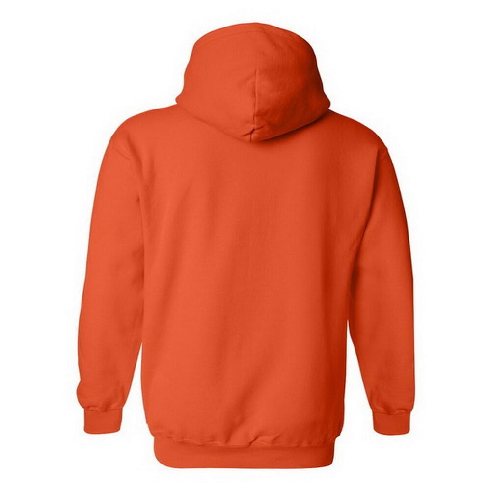 Felpa Con Cappuccio Uomo Gildan Arancio 2/3