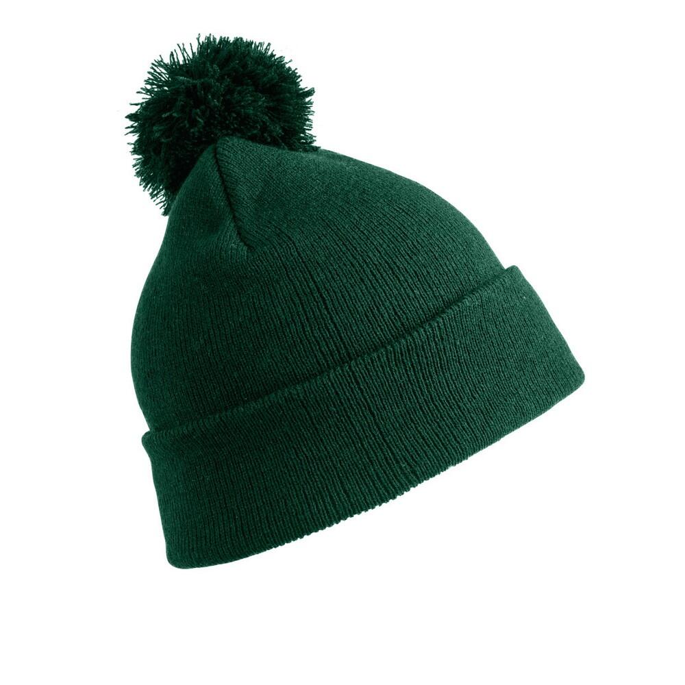 Womens Bonnet (Vert Foncé) 2/3